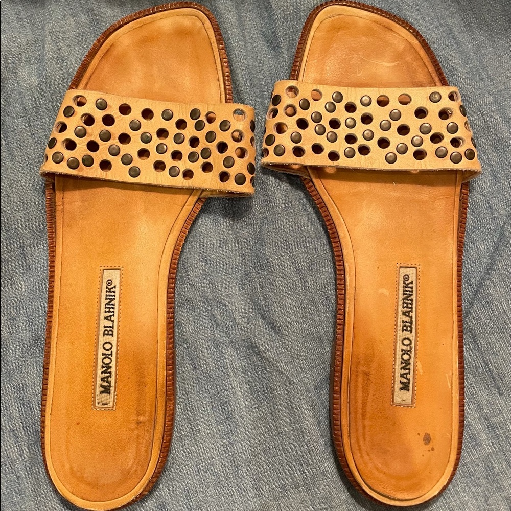 Manolo Blahnik Sandal Size 7